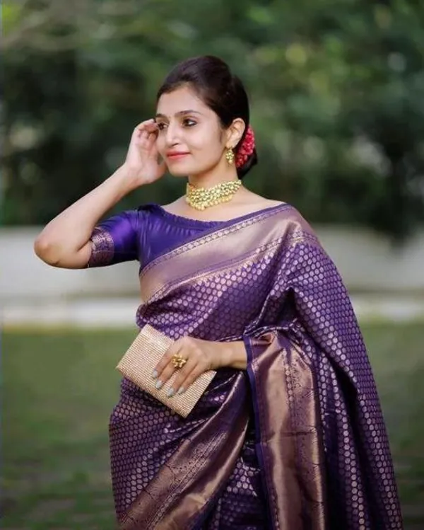 Purple_ridhi_creation_Embellished_Banarasi_Jacquard_Saree_(Purple)